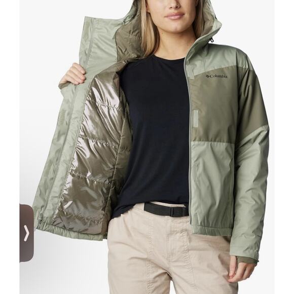 Columbia Women's Tipton Peak™ II Insulated Jacket Green Size L NWT - Picture 10 of 16
